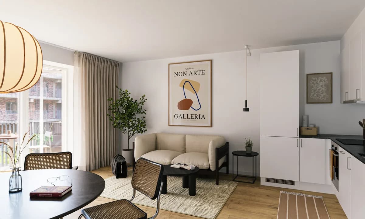3-vær. lejlighed på 83 m² - Køge