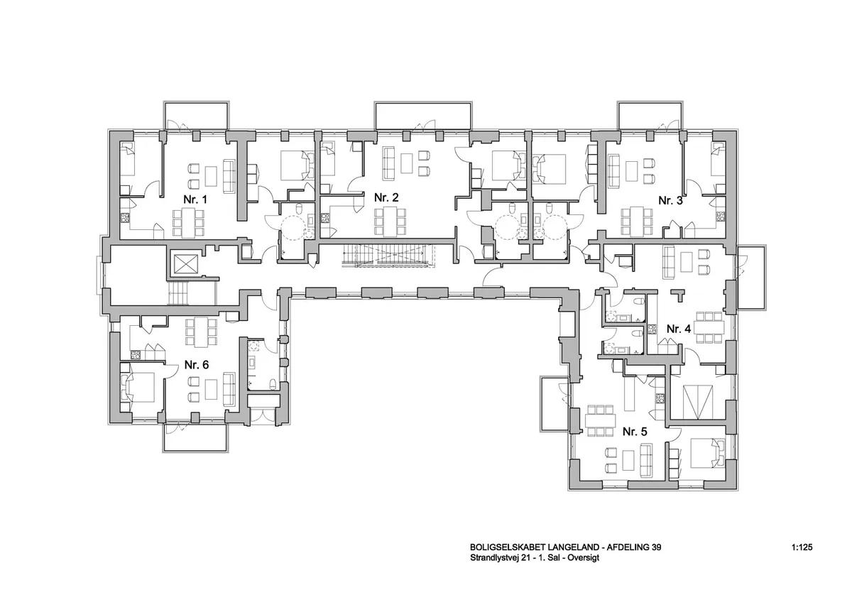 2-room apartment, 102 m² - Rudkøbing