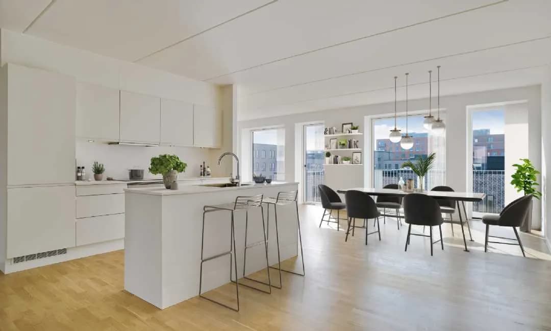 4-vær. lejlighed på 94 m² - København S