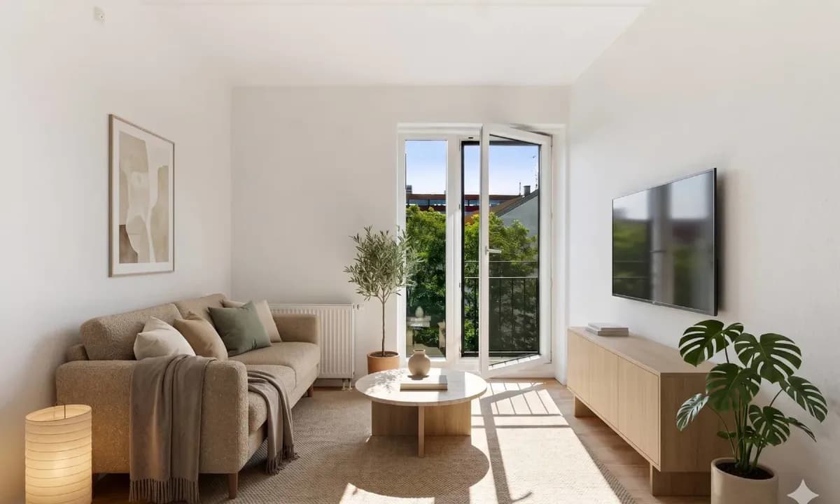 2-vær. studiebolig på 52 m² - København NV