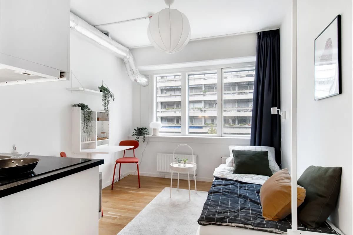 1-vær. lejlighed på 29 m² - Frederiksberg