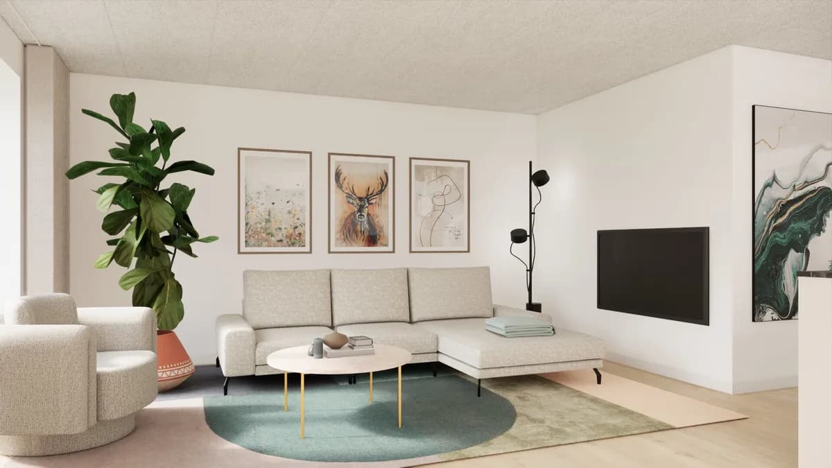 4-room terraced house, 90 m² - Løkken
