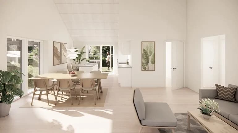 3-room apartment, 94 m² - Årslev