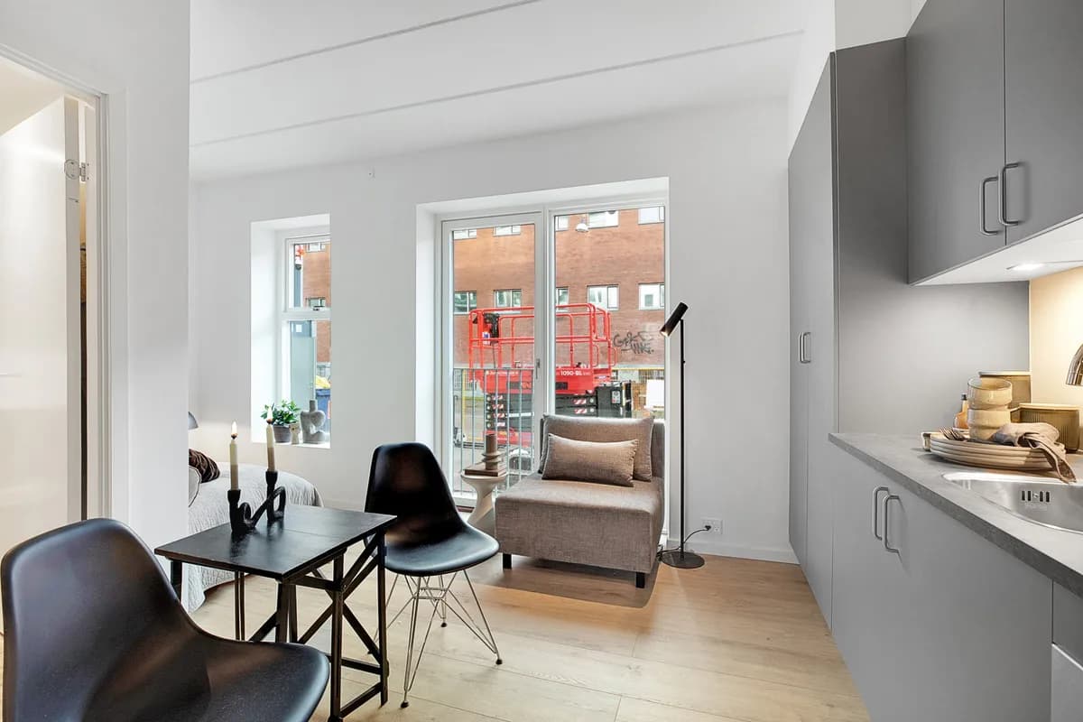 1-vær. lejlighed på 30 m² - København S