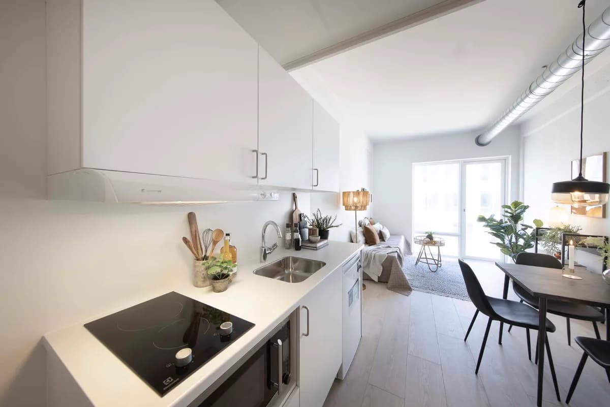 1-vær. lejlighed på 28 m² - København S