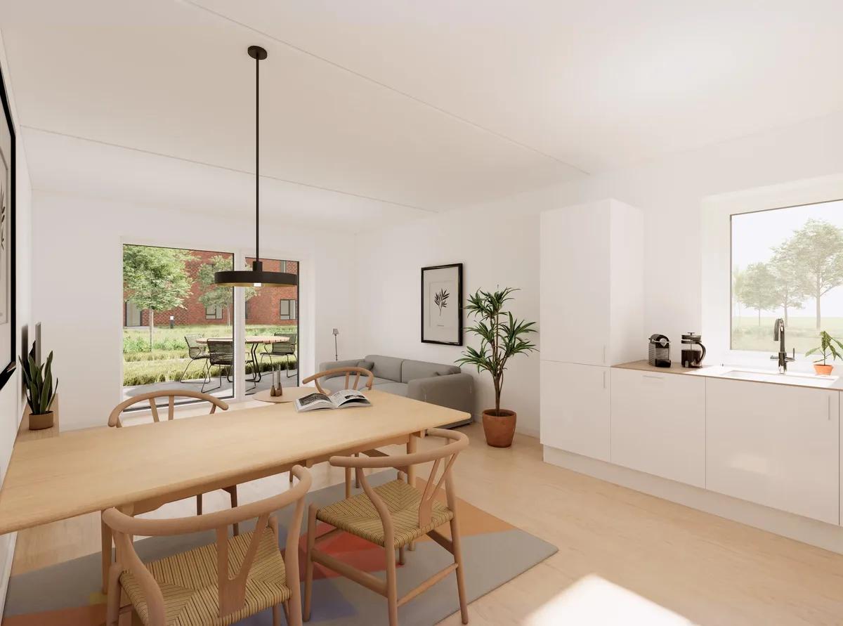 2-vær. lejlighed på 75 m² - Hedensted