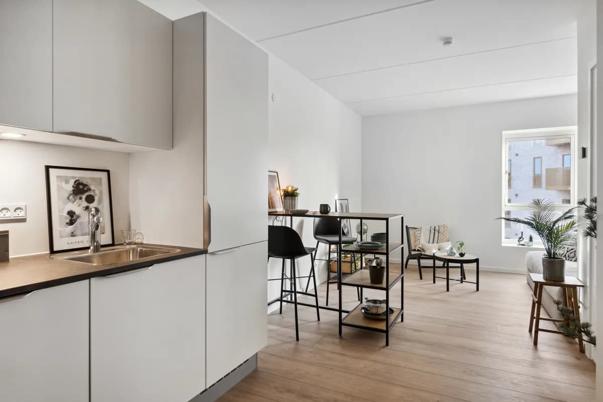 1-vær. lejlighed på 39 m² - Viborg