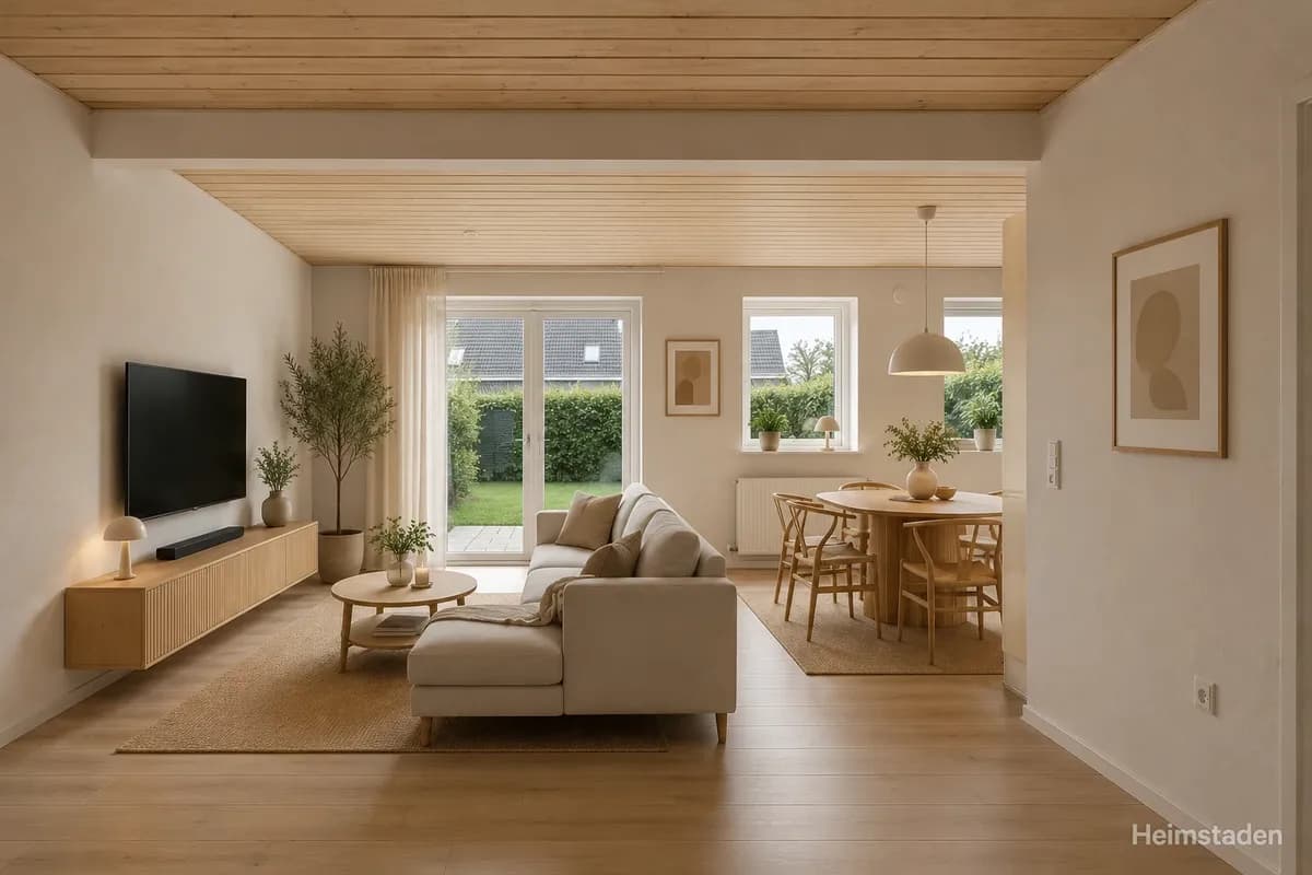 5-vær. rækkehus på 120 m² - Trige