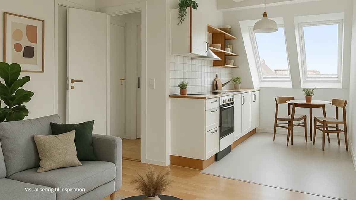 1-vær. lejlighed på 45 m² - Aalborg