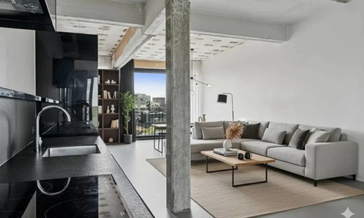 1-vær. lejlighed på 103 m² - København S