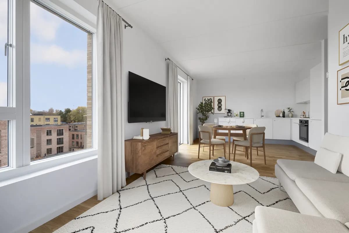 2-vær. lejlighed på 52 m² - Holbæk