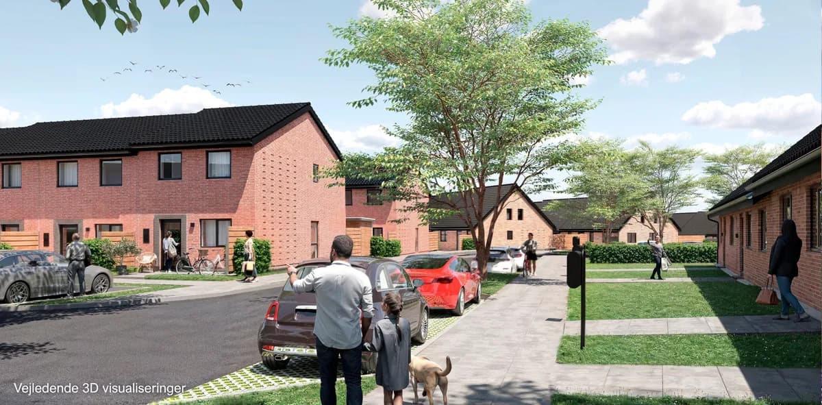 3-vær. rækkehus på 104 m² - Ringsted